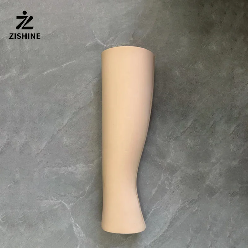 

Косметический пенопластовый чехол для протеза ноги (нижний отдел голени), губчатая накладка для ампутантов ниже колена, декоративный элемент для искусственных конечностей, водонепроницаемый ЭВА-пластик