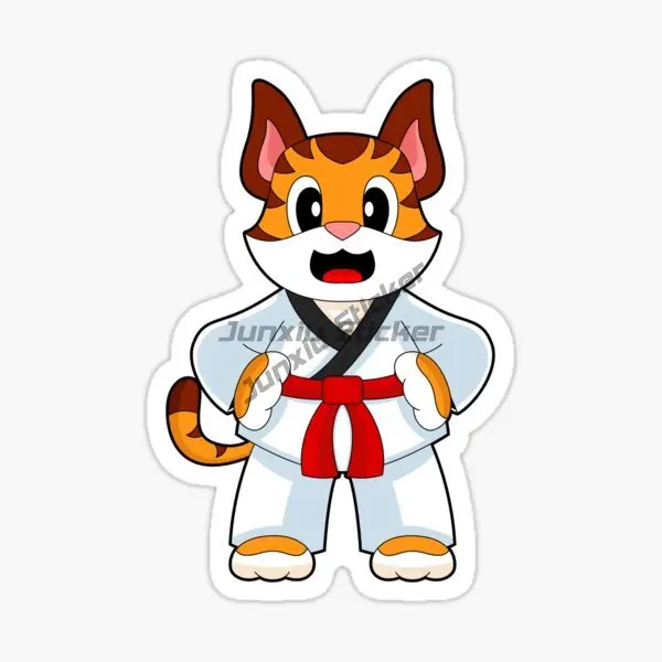 

Tiger Cute Cartoon Cartoon Car Stickers Waterproof Vinyl Self-adhesive Decals