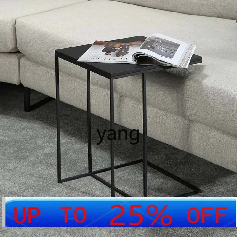 

LH creative sofa side cabinet, living room side table, wrought iron phone, small coffee table, movable square table