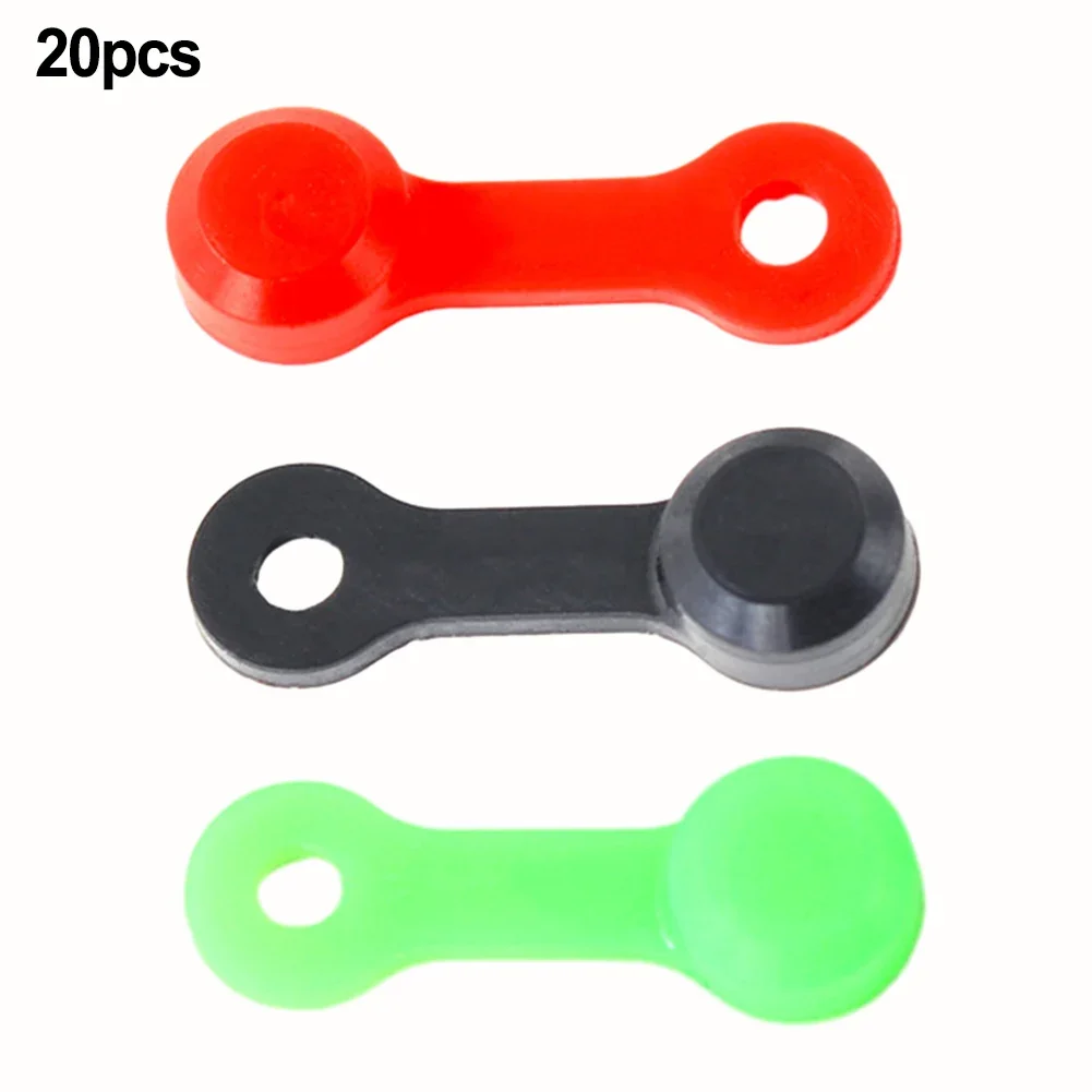 20 Pcs Bicycle Bleed Nipple Cap Dust Cover Mountain Road Mountain Bike Hydraulic Disc Brake Bleeder Rubber Cap