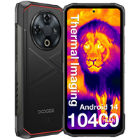 DOOGEE Fire 6 Rugged Phone Thermal Imaging 10400mAh Large Battery 6.56\