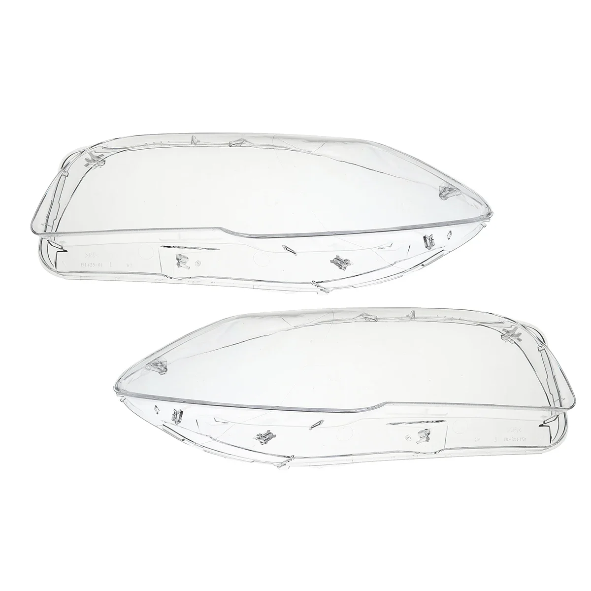 Paar Auto Frontscheinwerfer Objektiv Abdeckung Für BMW 5-Serie F10 F18 520 523 525 535 530 2010-2017 Scheinwerfer Abdeckung Klare Shell – Detail 4