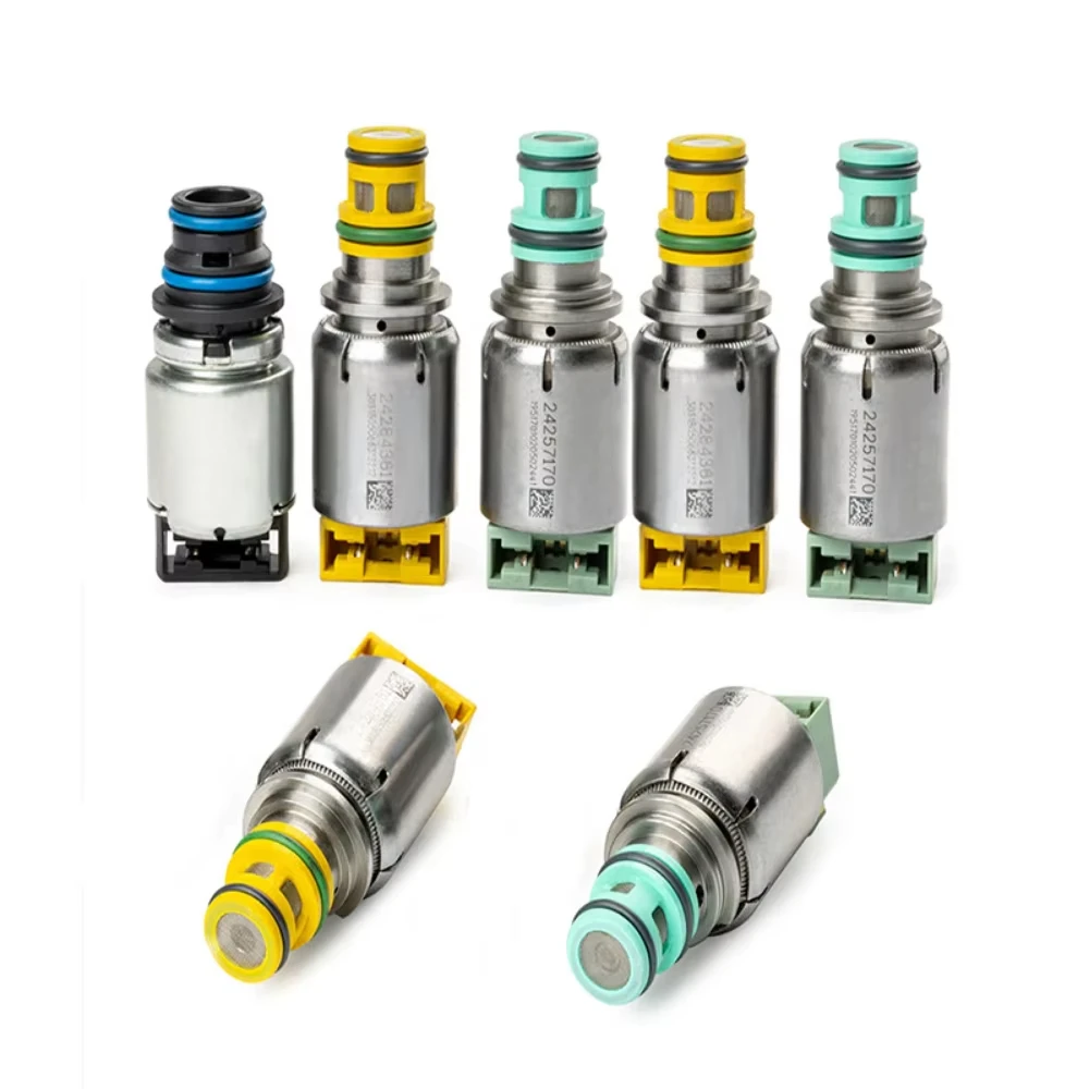 

Gen 2 6T45 6T40 6AT Transmission Solenoid Set for Buick Chevrolet Cruze Crosse McLaren (7pcs) 24272260