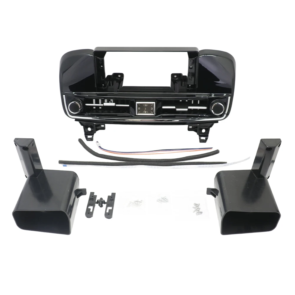 12.3 Inch Car Frame Fascia Adapter Canbus Box Android Fitting Panel Kit for BENZ GLE GLS ML 2012-2015