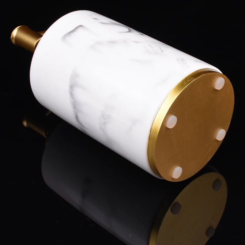 Juego de accesorios de baño, conjunto de baño de 5 piezas, colección de juego de baño, bomba dispensadora de jabón con patrón de mármol, soporte para cepillo de dientes, Soa