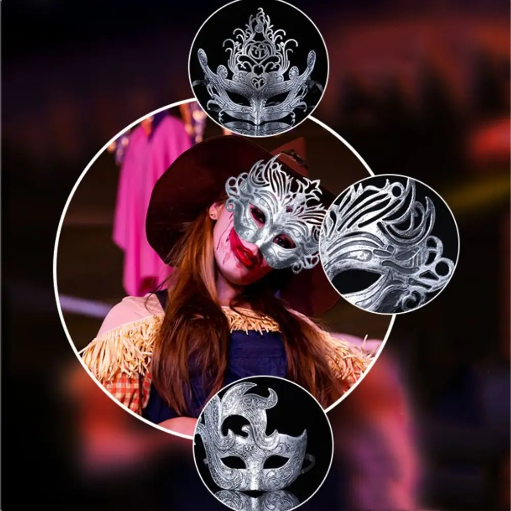 Maschera Cosplay The Phantom Dancer Mask Photo Prop Party Cosplay puntelli forniture per feste di ballo maschera mezza faccia maschere di Halloween