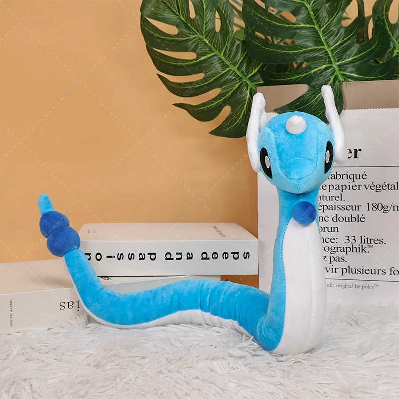

68cm Anime Dragonair Plush Pokemon Toys Cute Dragonair Soft Stuffed Peluche Dolls boys Christmas Gifts Ornament