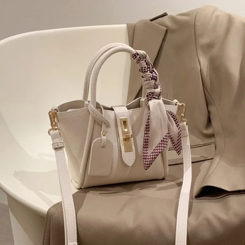 

French Style Tote Bag for Women 2025 - Spring Summer Crossbody Shoulder Bag, Premium Commuter Purse & Office Accessory