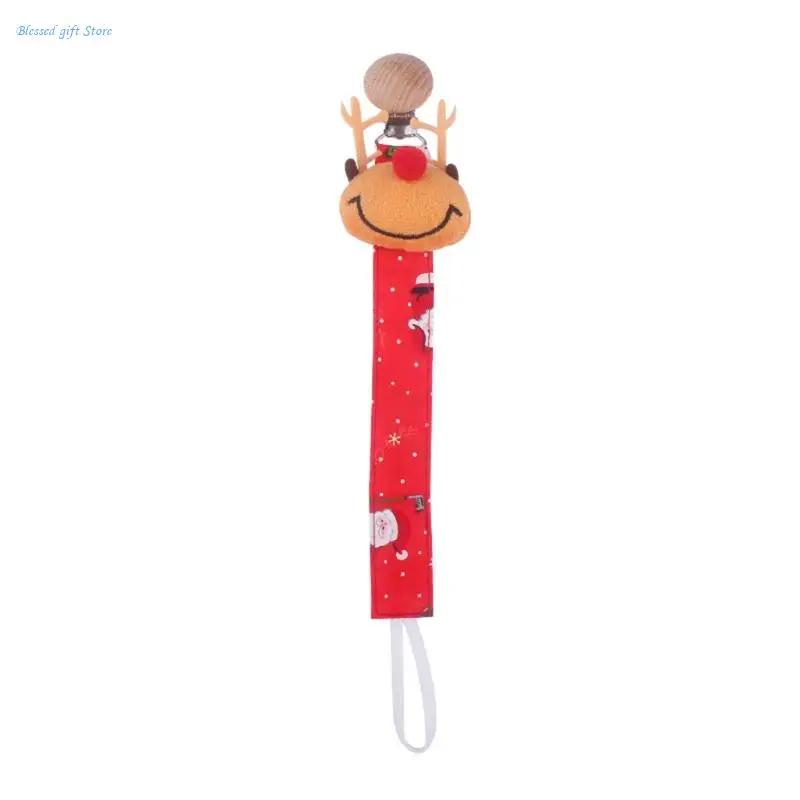 

Baby Pacifier Clip Chain Soft Cotton Cloth Soother Belt Teether Pacifier Strap
