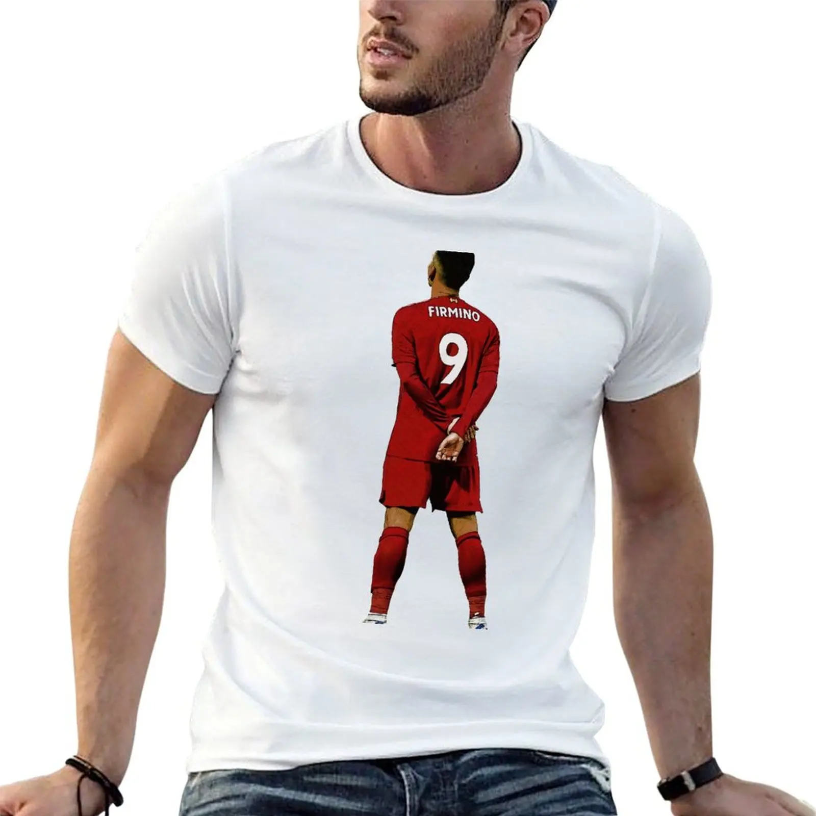 

Back man t t for - for cotton shirts Turned man Celebration T-Shirt tees shirts graphic funny Roberto Firmino