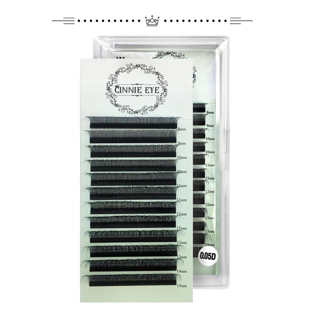 Cilios 3D W Wimpernverlängerungszubehör, 4D W Y-förmige Wimperncluster, vorgefertigte Volumenfächer, natürlicher Nerz, individuelle Bündel, Locken C/D – Detail 12