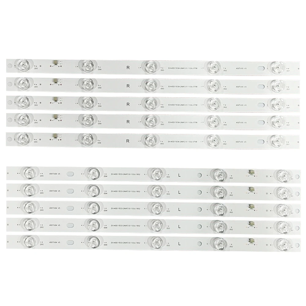 

Лента светодиодной подсветки для телевизора TH-40AX700 TX-40AX630B TX-40AX630 TX-40AXR630 TX-40AX630E TX-40AXW634 400TV05 V5 400TV04 V5