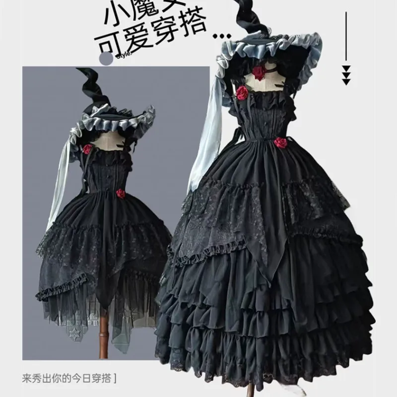 Gothic Style Halloween Wear Lolita Witch Dress