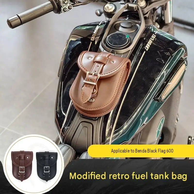 For Benda DARK FLAG 600 Fuel Tank Storage Document Bag Customized for Private Cars Moderate Softness Hardness Car Organization