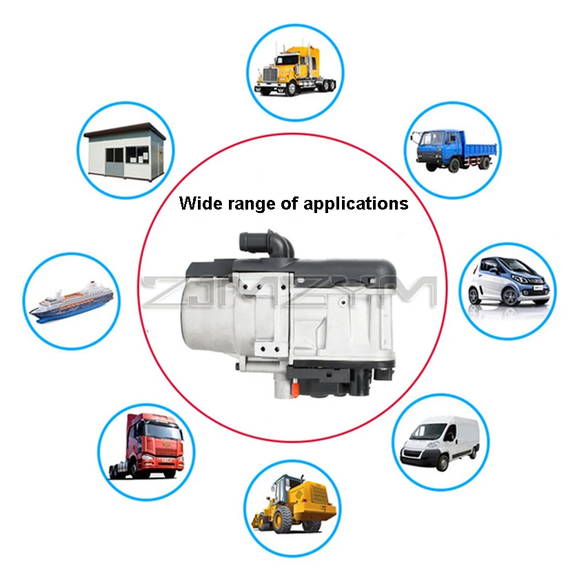Автомобильный дизельный/бензиновый водонагреватель 12 В 5 кВт телефон Gsm пульт дистанционного управления с водяным насосом дизельный парковочный автомобильный обогреватель предварительный подогреватель
