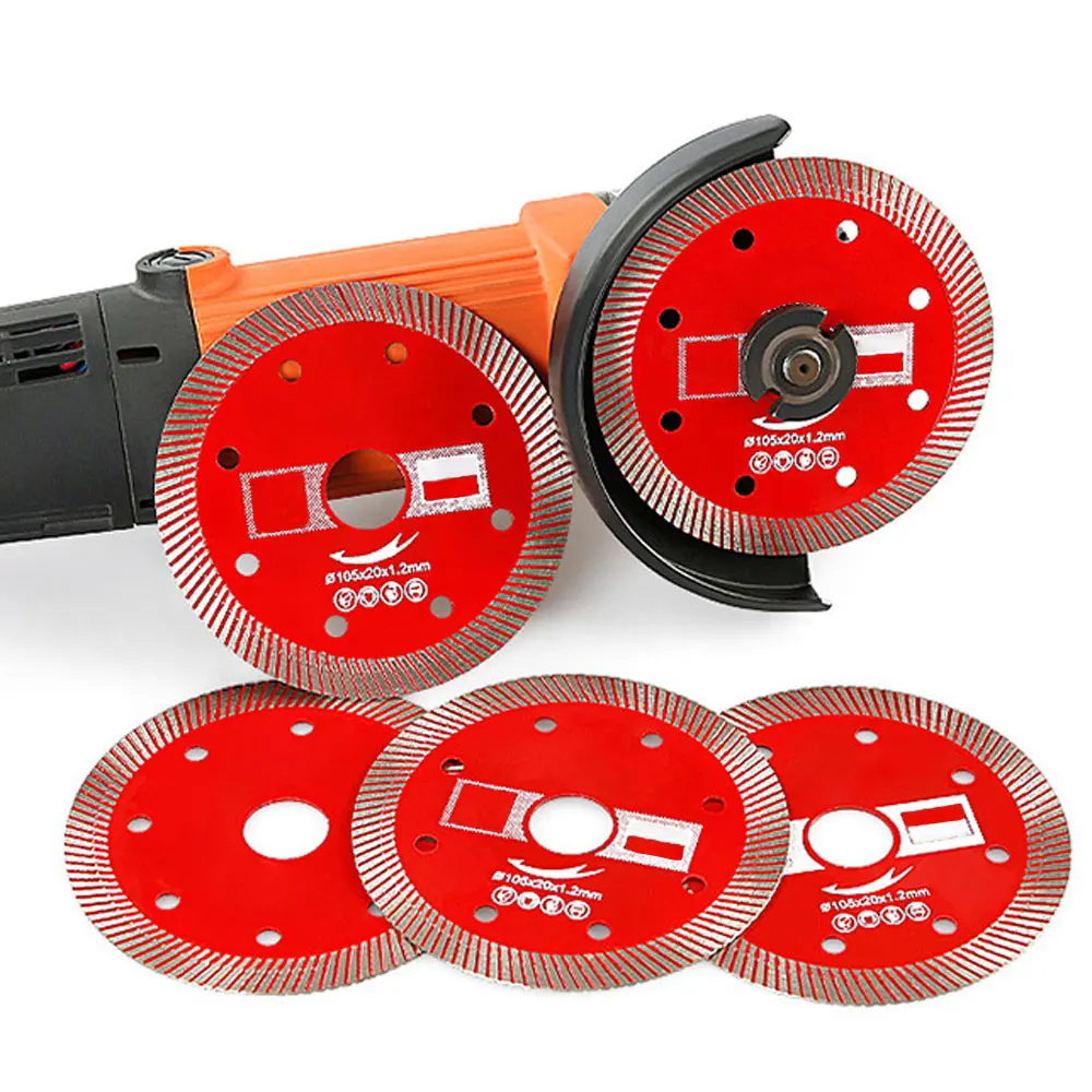 

Ultra-Fine Corrugated Tile Cutting Discs Master 105Mm Diamond Dry Cutting Blade Disc Stoneware Discs for Machine Angle Grinder