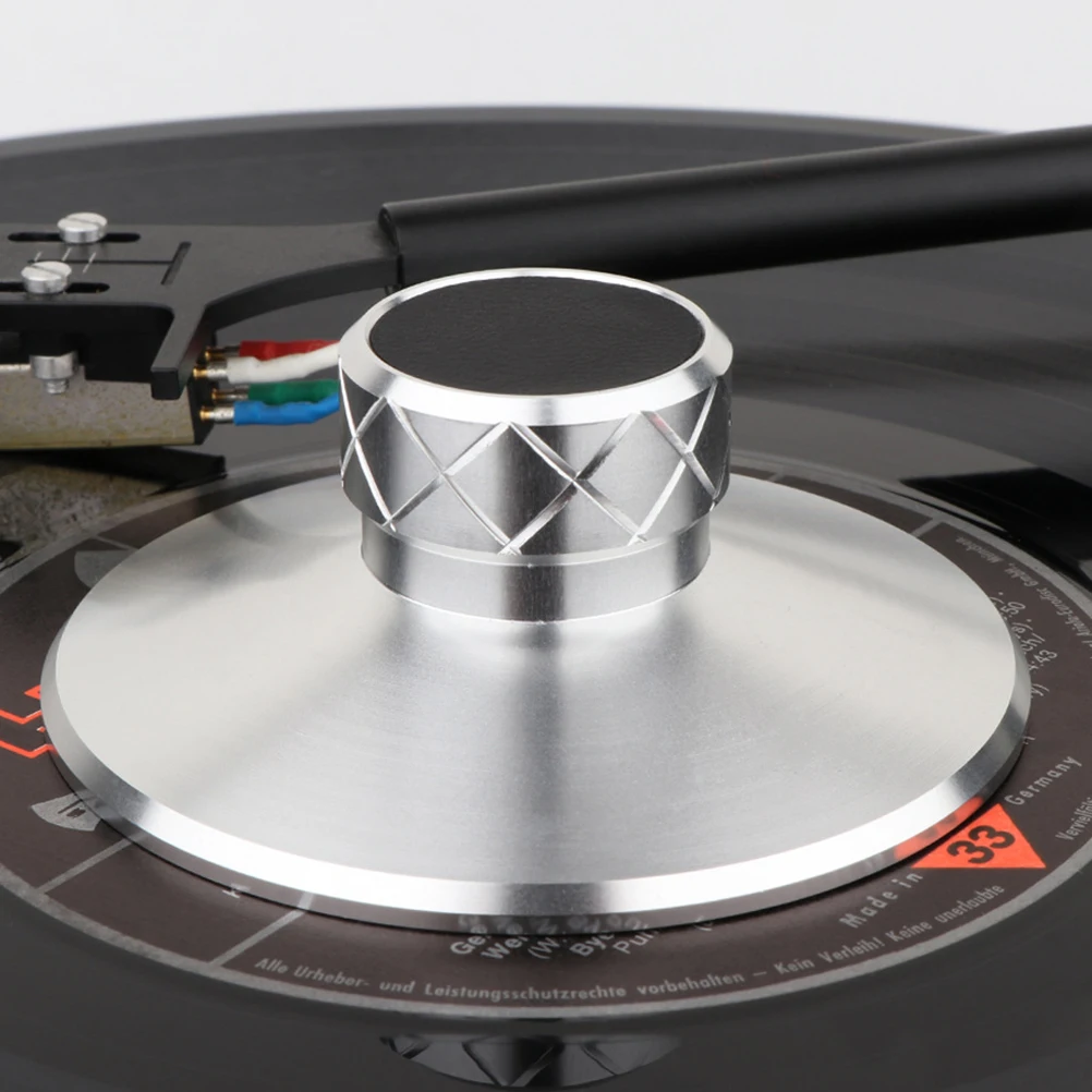 

Record Stabilizer Vinyl Metal Disc Weight Alloy Audio Turntable Clamp Anti vibration Durable Gift Music Enjoyment Pure Sound