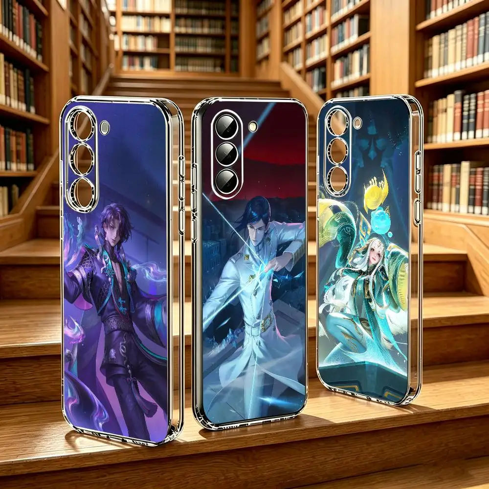 game-Honor of Kings  Phone Case for Samsung Galaxy A55 A06 A16 A26 A36 A56 A25 A35 A15 A54 A34Transparent Back Cover