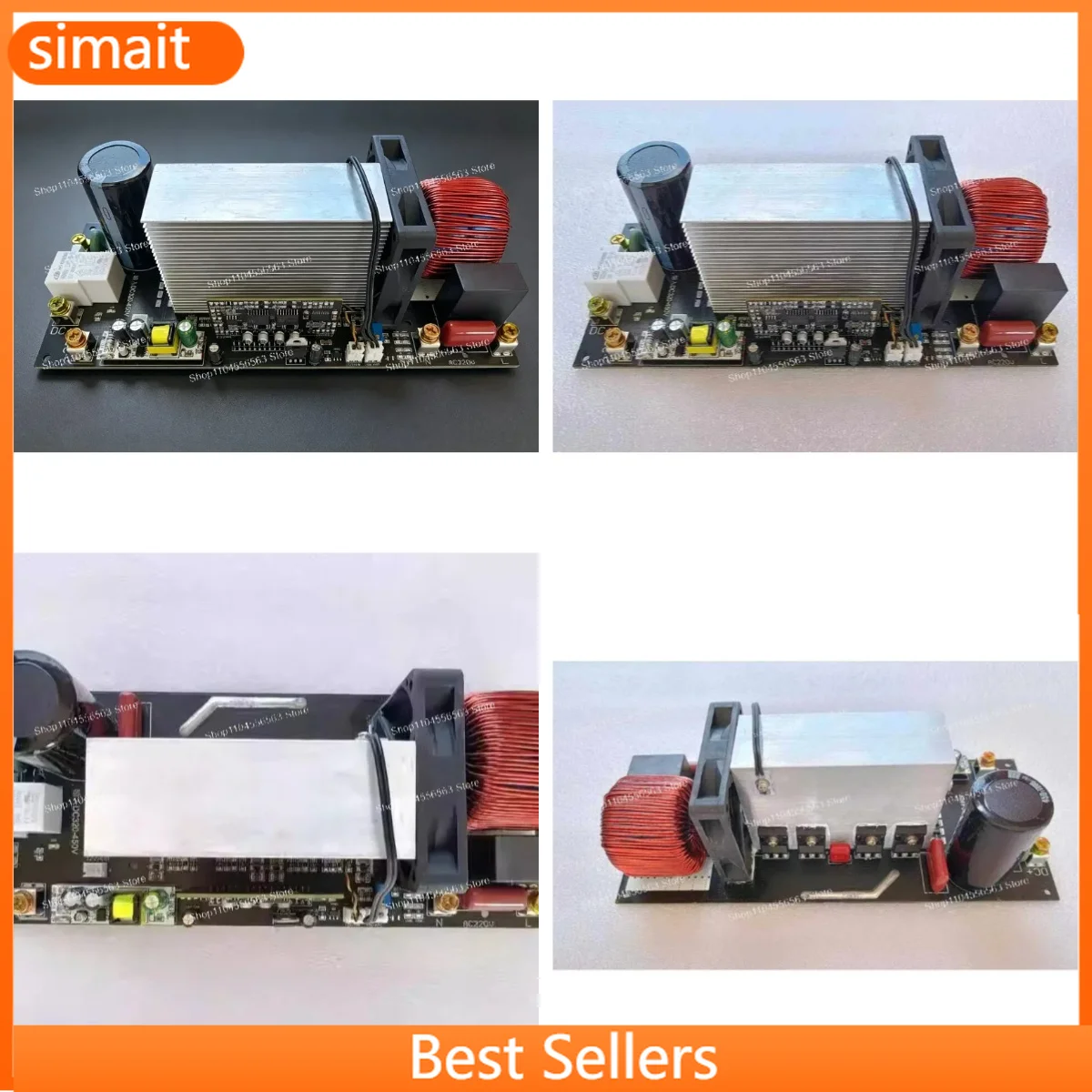 High Power Pure Sine Wave Inverter Rear Stage Board 6.5KW/7.5KW DC-AC Booster Module for Solar Vehicle Charging