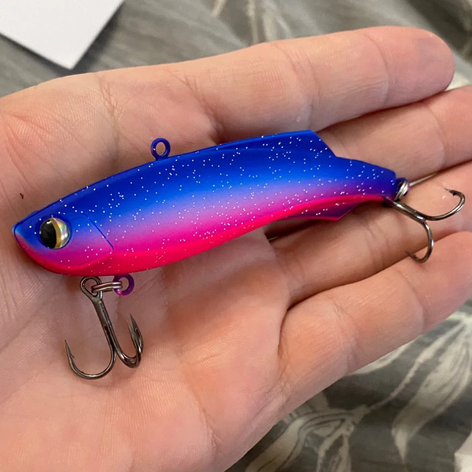 المشي الأسماك الصيد السحر سيليكون الروطان السحر قميص VIB SL فيبرا 16 جرام 23 جرام 30 جرام الغزل ، الشتاء الصيد ل بايك زاندر جثم