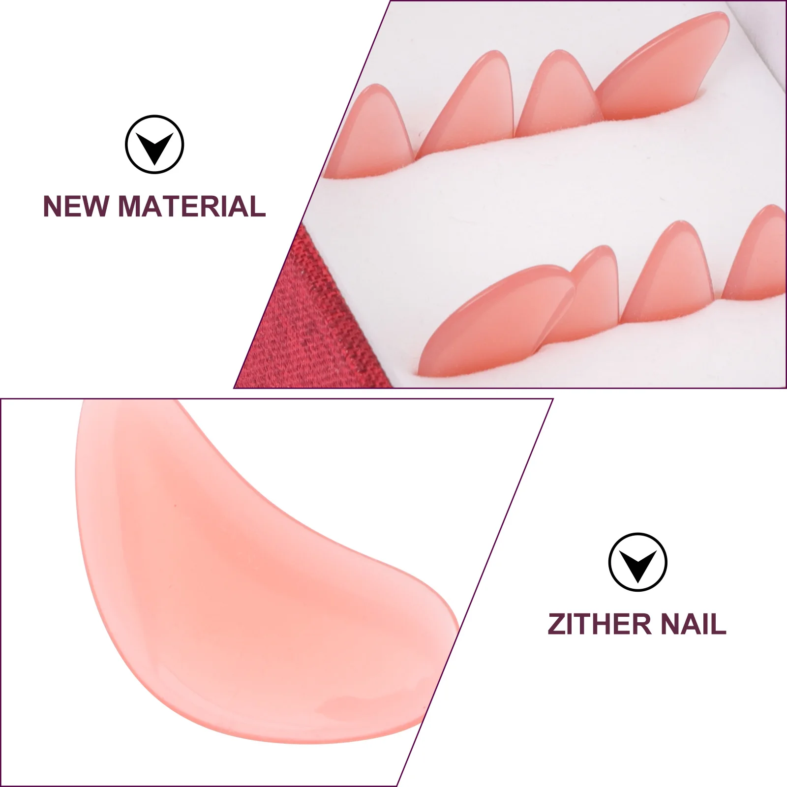 

Crystal Nails Guzheng Finger Practice Cover Tools Playing Pick Picks Accessories Professional