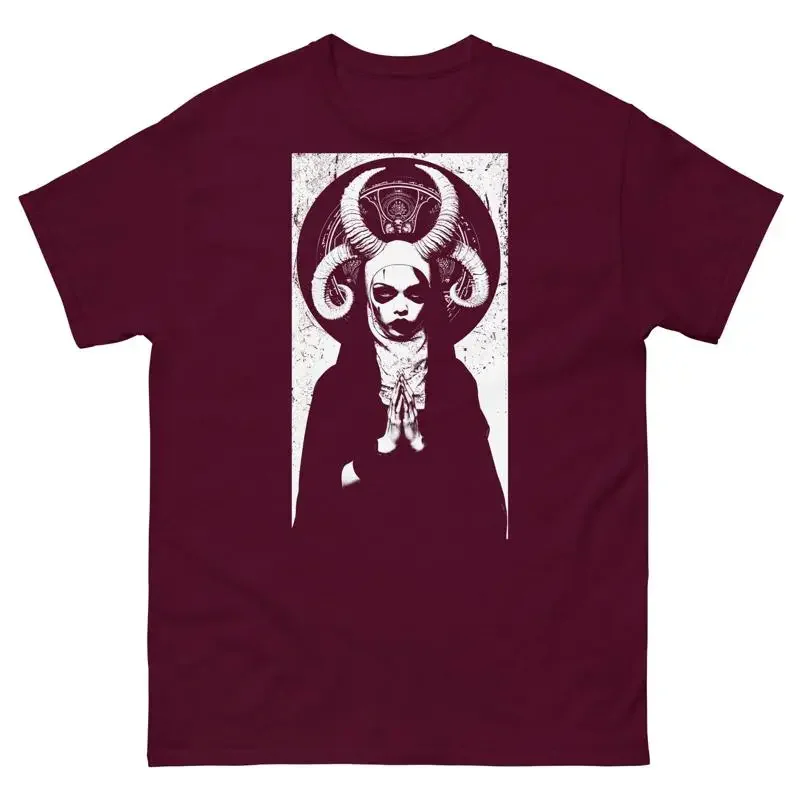 Evil Nun Of The Temple Set T Shirt Esoteric Tee