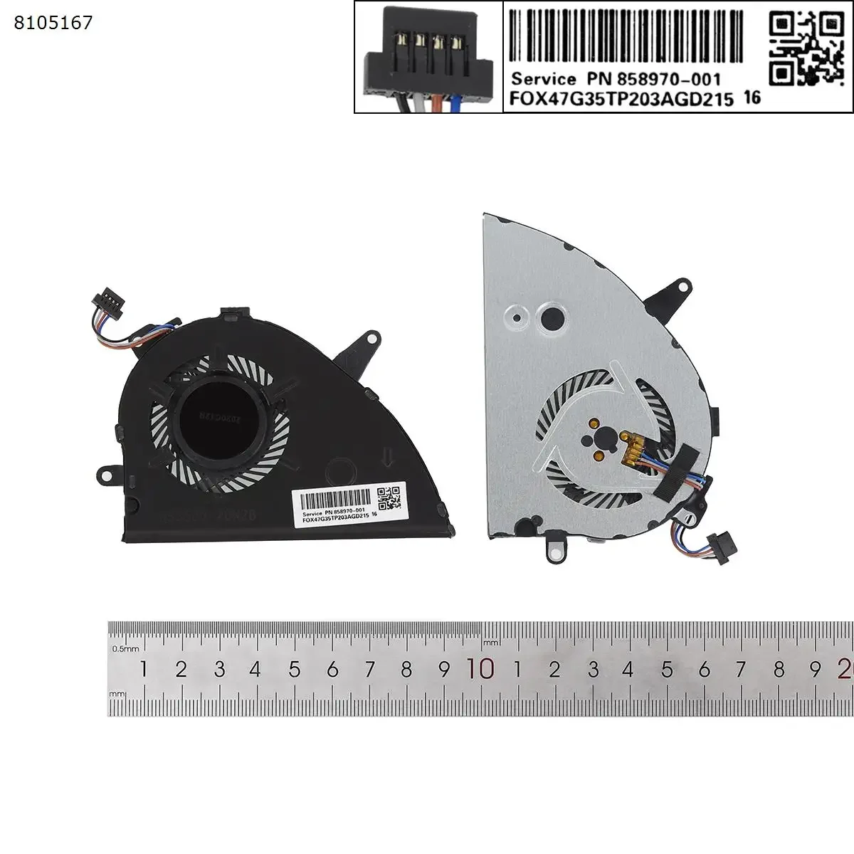 

Laptop Cooling Fan for HP Pavilion 15-cw 15-cs