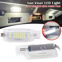 Car Sun Visor Light High Luminosity LED For VW Golf 4 5 6 7 Passat CC B5 B6 B7 Polo Tiguan Scirocco Touran Vanity Mirror Lamp