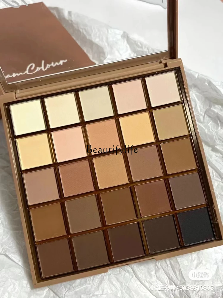 2021 New Autumn and Winter Earth Color Series 25 Complete Color Matte Eyeshadow Palette