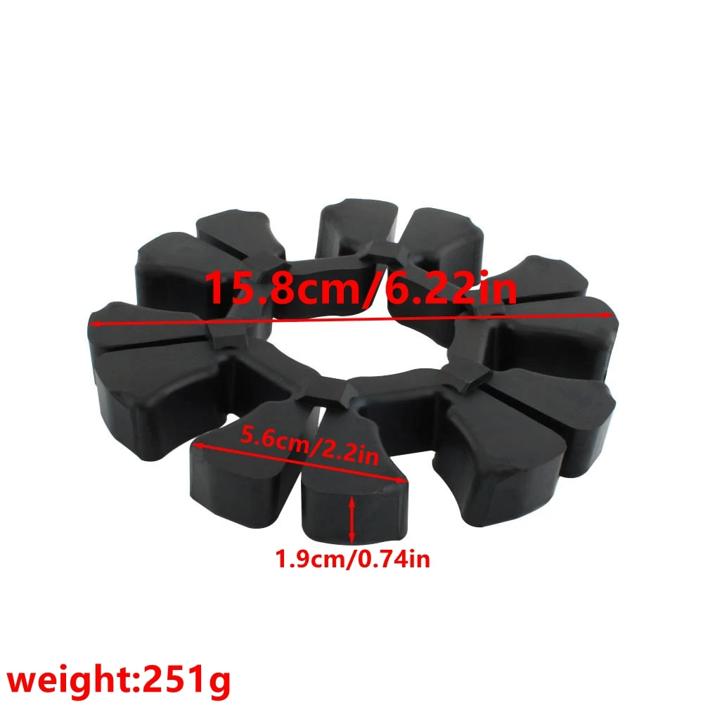 Motorcycle Sprocket Hub Damper Rear Wheel Drive Rubber Buffer Set For KAWASAKI Z400 Z500 EX/NINJA 250 300 400 500
