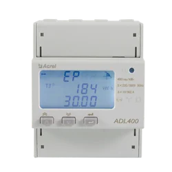 ADL400 Drop Shipping MID 35mm DIN Rail AC 3 Phase Energy Meter Power Consumption Monitoring with Modbus RS485