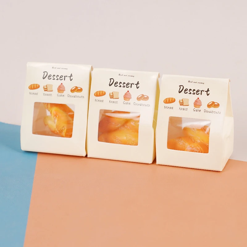 1 ensemble 1:12 scène de cuisine Miniature décor à la maison jouets pour enfants Dim Sum modèle maison de poupée pain en sachet Dessert nourriture poupée accessoires