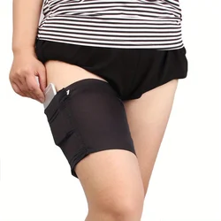 New US and European Style Phone Sock, Anti-Slip Thigh Mobile Phone Pouch, Women's Card Holder