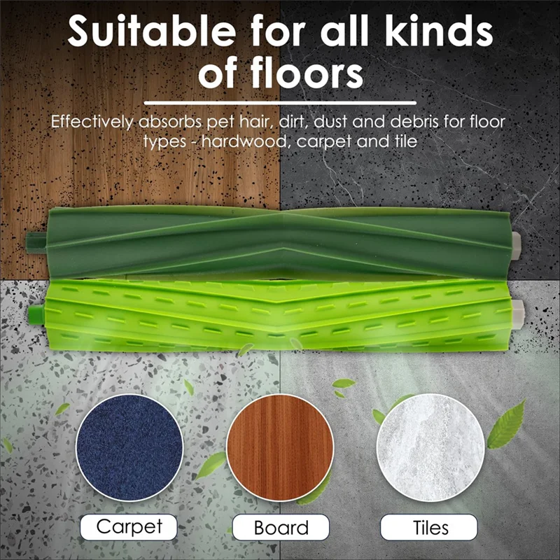 AT63-For Irobot Roomba Combo J9+ Robot Vacuum Dust Bag Drum Side Brush Mop Cloth Filter Robot Vacuum Cleaner Accessories
