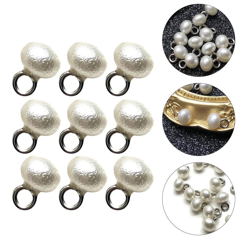 

50 Pcs Pearl Buttons Clothing Accessories Decorative Resin Costume Fashion DIY Craft Jacket Cardigan Backpack Rivets Sewing