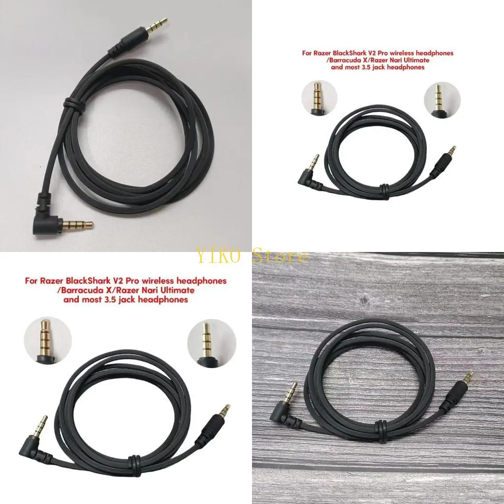 

K32C Versatile Headsets Extension Cord for BlackShark V2 Headset 150cm/59.06in