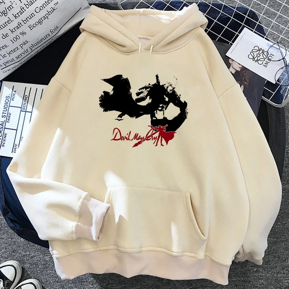 Devil May Cry women hoodies fashion tops unisex 2026 gothic cutecore male Quality