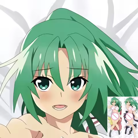 Anime Dakimakura Sonozaki Mion Pillowcase DIY Customized Hugging Pillow Cover Case Double-sided Print