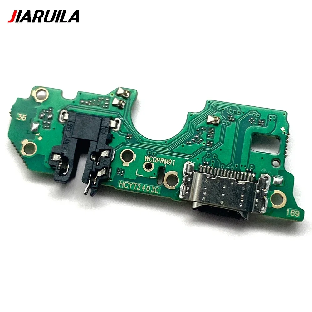 USB Micro Charger Charging Port Dock Connector Microphone Board Flex For Oppo A52 A55 A93S A56 A57 A97 A58 A74 A76 A78 A95 4G