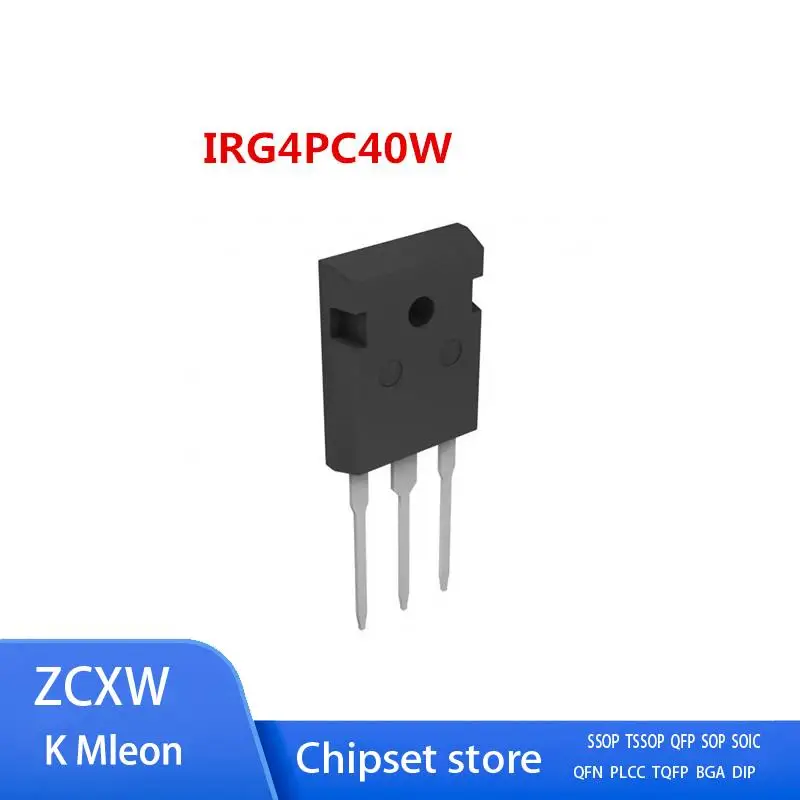 5PCS/10PCS IRG4PC40WPBF IRG4PC40W G4PC40W TO-247 40A 600V Power IGBT Transistor