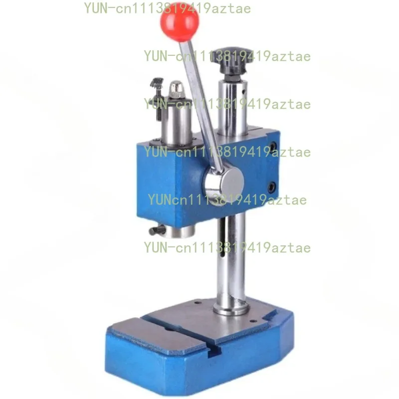 Portable Mini Spring Loaded Hand Punch Press, Manual Press Tool for DIY Riveting and Hole Punching Crafts