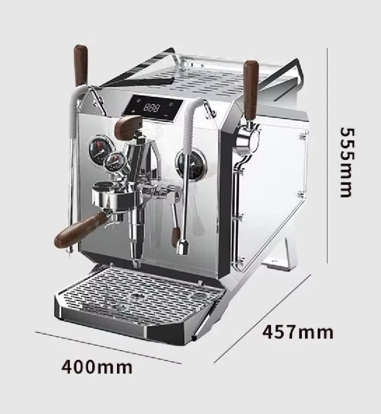 

Wholesale 3L Boiler Espresso Coffee Maker Tap Water/Bottled Water Supply Professional Commercial Single Head E61 Coffee Machine