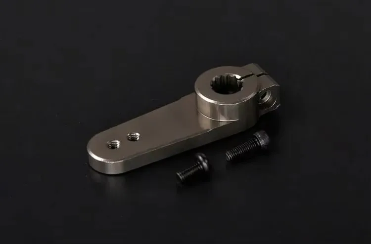 Braço servo de direção totalmente metálico com usinagem de precisão CNC 15T se encaixa SAVOX 0236 para ROFUN KM HPI BAJA 5B 5T 5SC