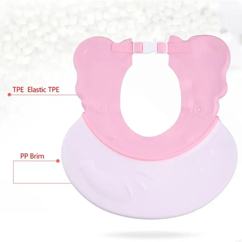 Cappuccio per doccia per neonati per bambini per bambini che lava lo shampoo scudo per occhi orecchie 4xbc