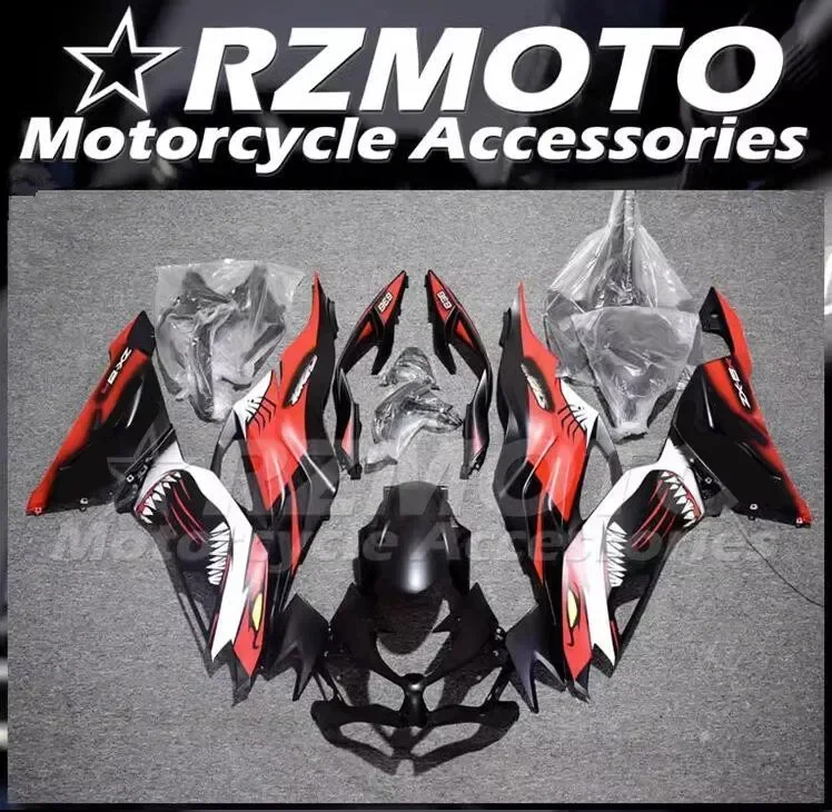 

4Gifts New ABS Fairings Kit Fit For Kawasaki ZX-6R ZX6R 2019 2020 2021 2022 2023 636 19 20 21 22 23 Bodywork Set Red Matte