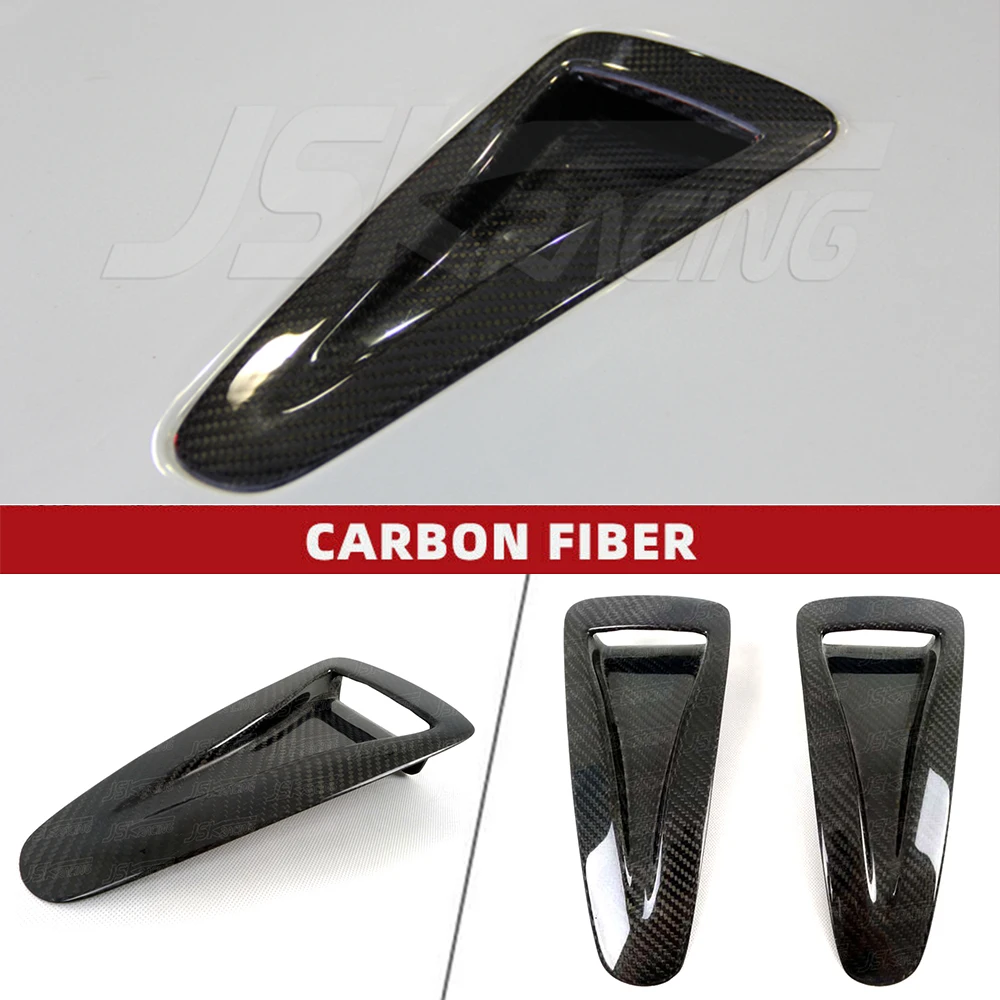 O Style Carbon Fiber Hood Vents For Nissan R35 Gtr 2008-2022