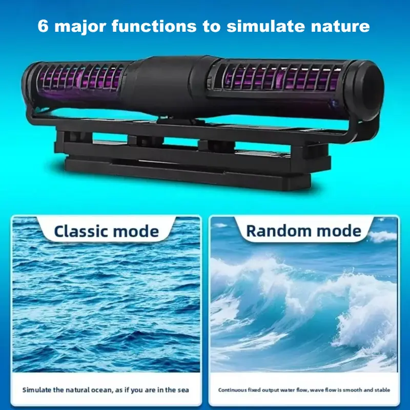 Jebao Intelligence WiFi Fish Tank Cross Flow Pump Aquarium Wave Maker Pump Circulating Pump MCP70/90/120/150/180 Water Pumps - Image 2