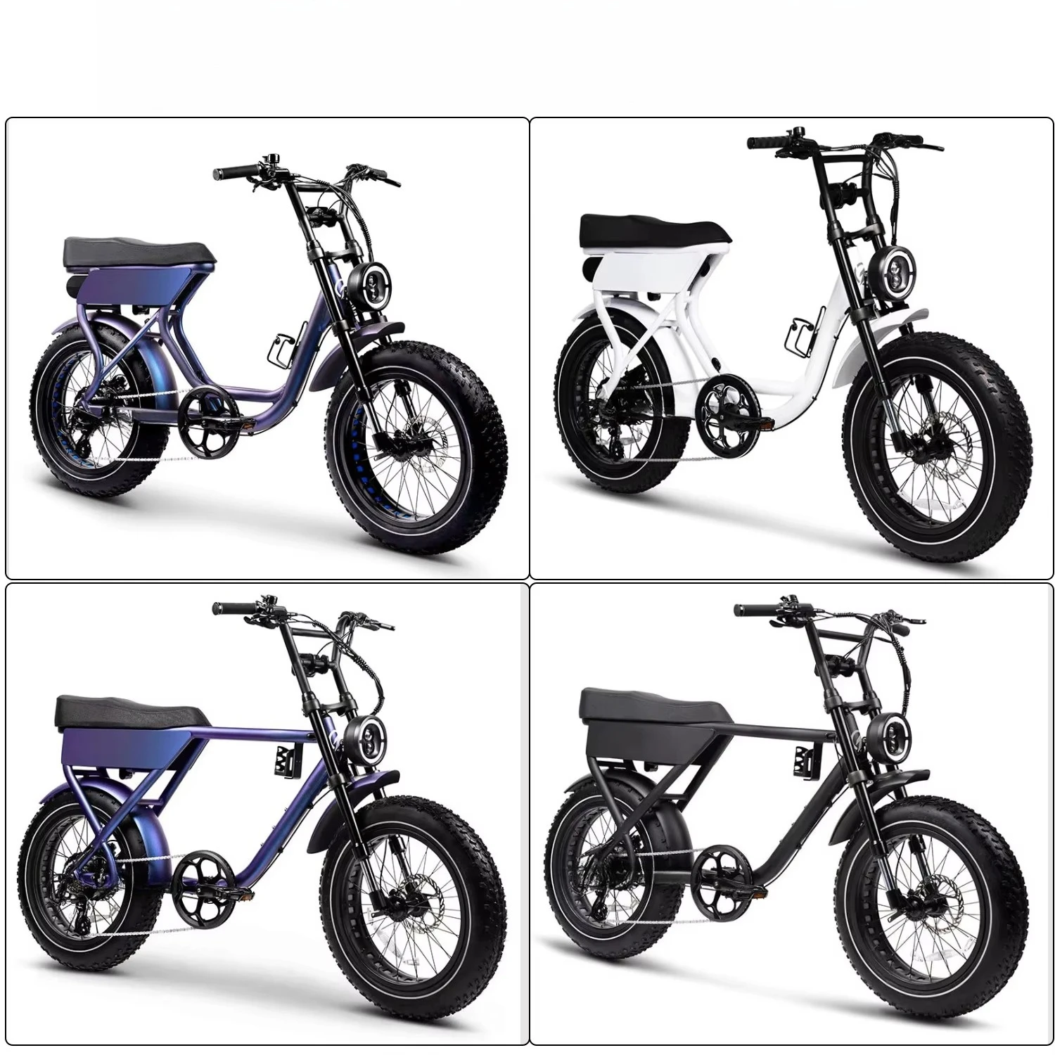 

SXLL Европейский Союз Склад США 2024 Новый 48 В 1000 Вт Электрический Велосипед с толстыми шинами Рама из алюминиевого сплава Дистанционный Высокоскоростной Внедорожный El