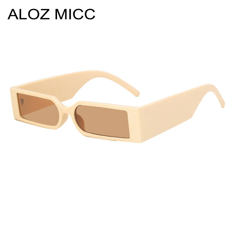 

Fashion Unique Wide leg Small Square Sunglasses Women Retro Brand Designer Clear Ocean Lens Men Trending Punk Sun Glasses UV400