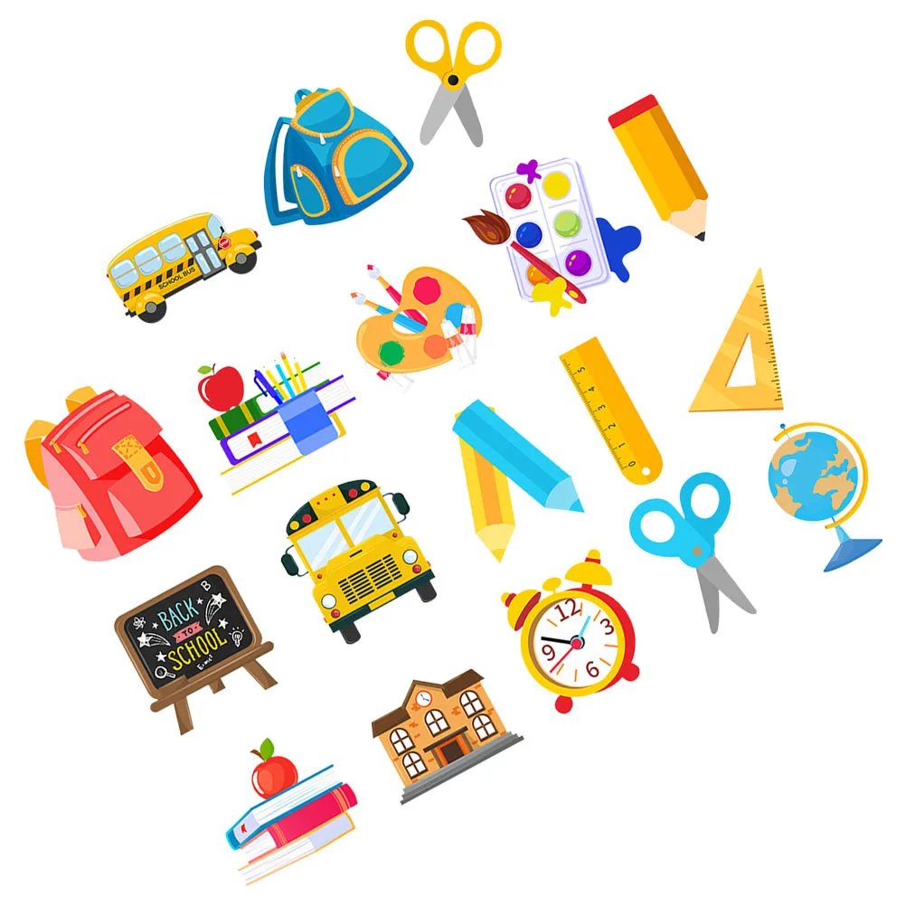 

18Pcs Back to School Hanging Ornaments Themed Party Decors for Classrooms and Events Back to School Decorations